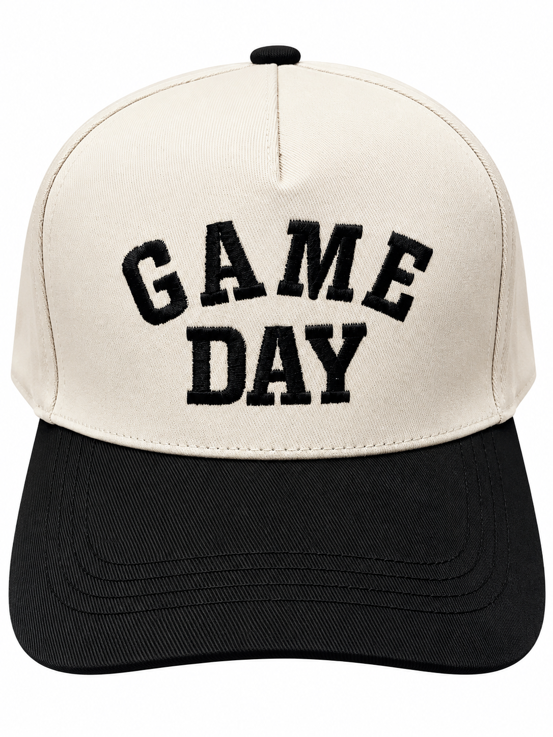 “GAME DAY” Black canvas cap